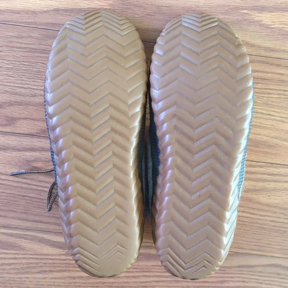 Sorel Brown Tan Gray Duck Boots - Picture 7 of 8